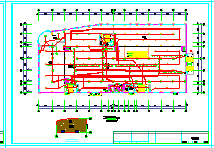 五层商业广场电气智能应急疏散照明系统图纸_图1