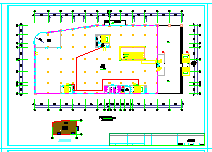 五层商业广场电气智能应急疏散照明系统图纸-图二