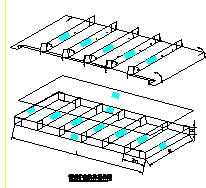 水利水电工程小格宾石笼、雷诺护垫细部结构设计图纸-图一
