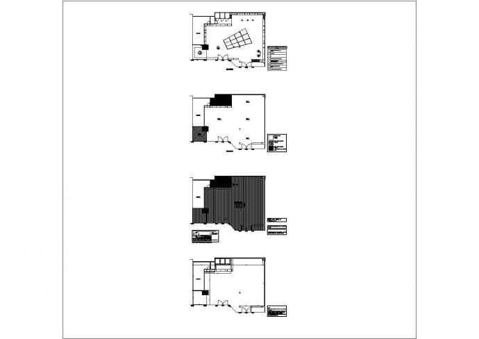 某260平方服装商店CAD设计节点完整平面图_图1