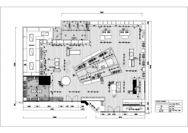 某260平方服装商店CAD详细构造节点图-图一