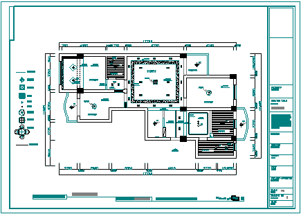 某住宅楼cad成套装修设计施工图纸_图1