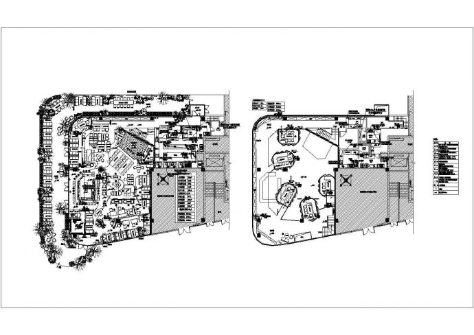 某珠海胡桃里音乐餐厅CAD插座点位配电平面示意图_图1