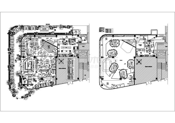 某珠海胡桃里音乐餐厅CAD应急疏散点位配电平面示意图-图一