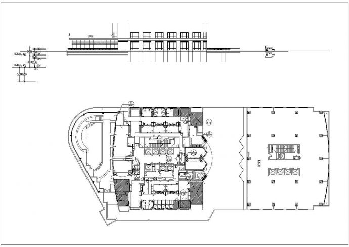 某重庆希尔顿酒店屋顶花园CAD完整详细设计施工图_图1