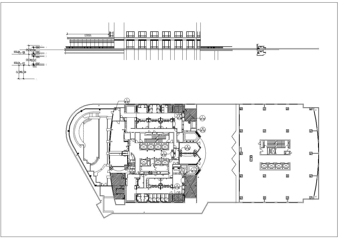 某重庆希尔顿酒店屋顶花园CAD完整详细设计施工图