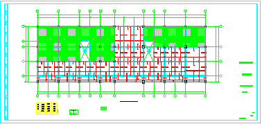 办公车车库综合楼cad框架结构设计施工图_图1