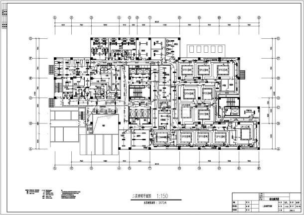 某医院综合病房楼电气设计全套CAD图-图二
