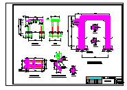 水库浮船式泵站取水典型结构设计施工图纸-图二
