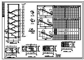某市6层框架结构商住楼建筑结构施工cad图纸-图二