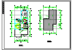 碧水天源别墅D型建cad施工图含效果图-图二