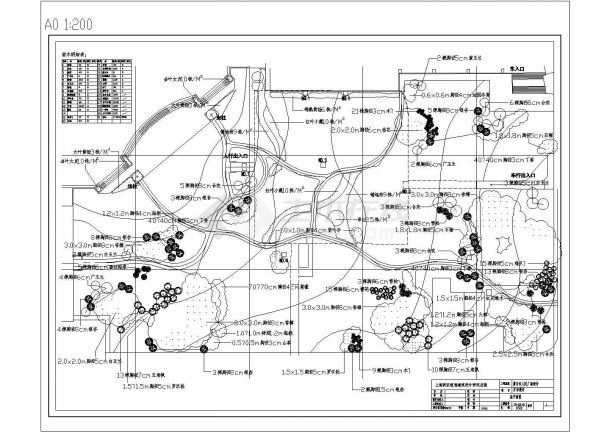 某黄石市人民广场全套CAD完整节点详细设计施工图-图二
