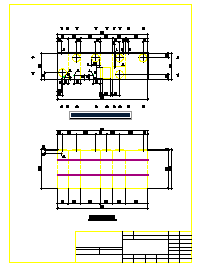 一体化地埋式生活污水处理设备cad施工图纸