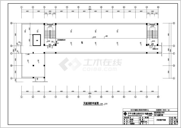 某苍江中学教学楼消防给排水CAD节点完整设计施工图-图二