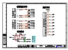 10kV环网柜开关柜开闭所二次系统cad图纸（6-16回路三遥DTU配网自动化终端解决方案图）-图二