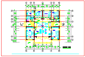 某地5层私宅建筑cad设计施工图纸-图二