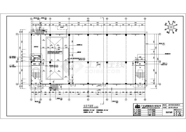 某廉江中学学生公寓CAD详细完整节点施工图-图一