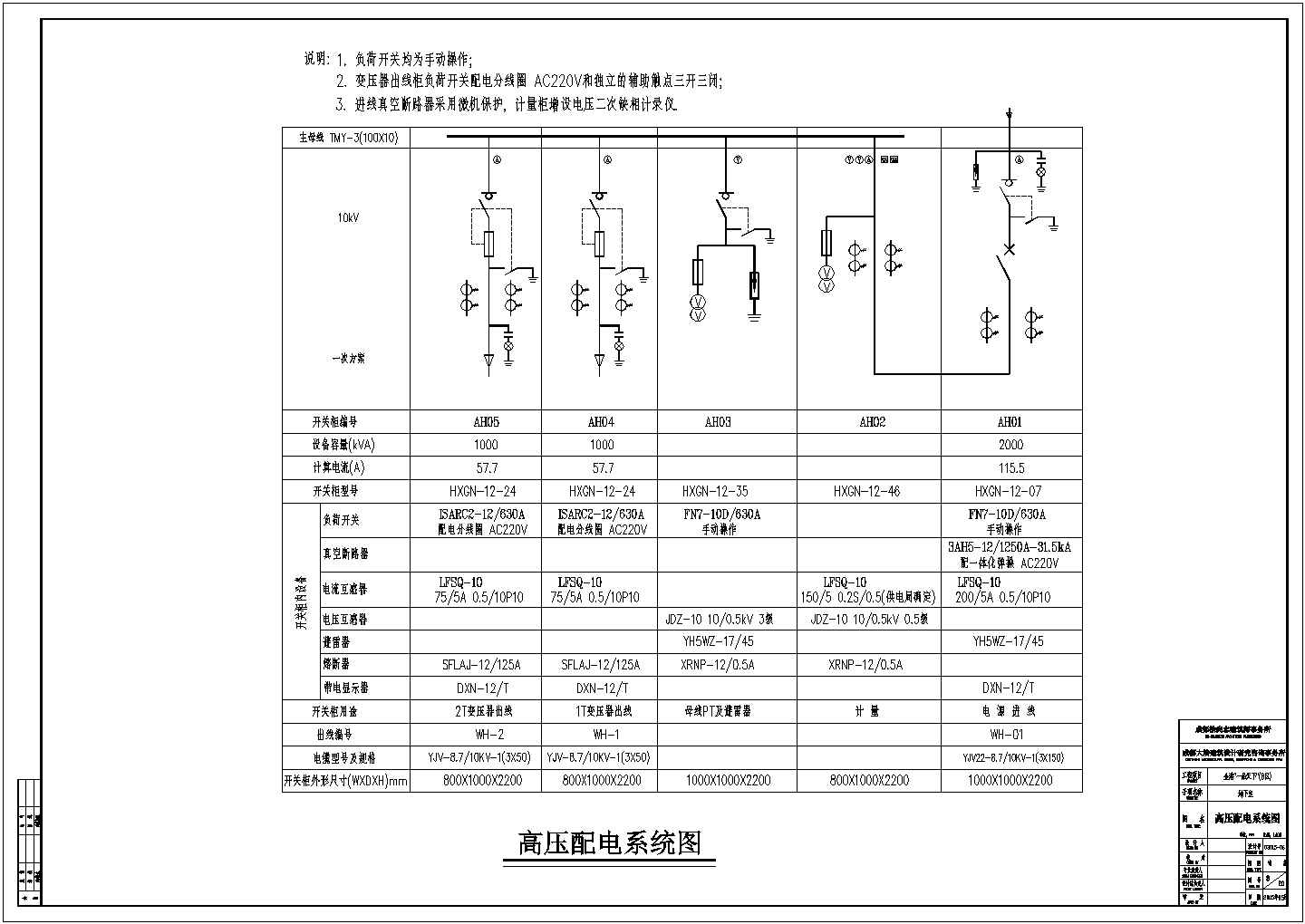 五幢商住楼弱电系统图7