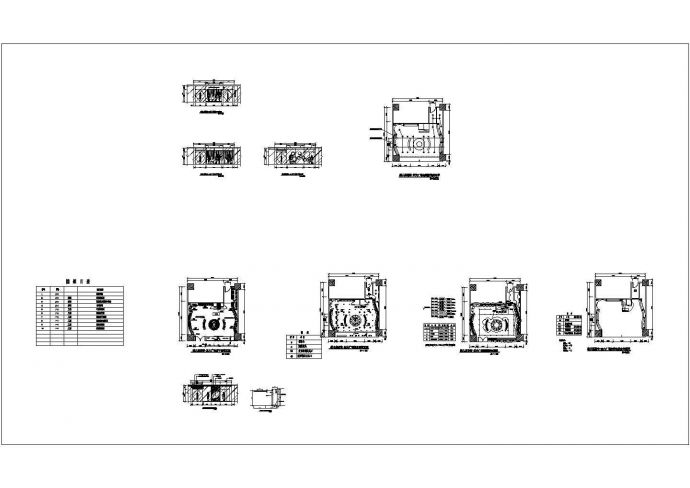 某服装商铺CAD完整详细设计构造图_图1
