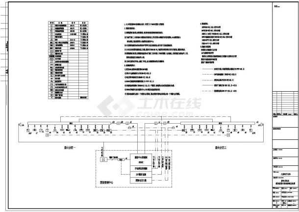 某地下汽车库电气CAD完整节点全套设计施工图-图一