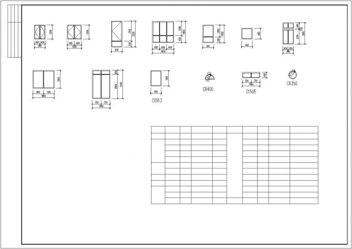太原市某小区550平三层框混结构欧式别墅建筑设计CAD图纸（含地下室）_图1