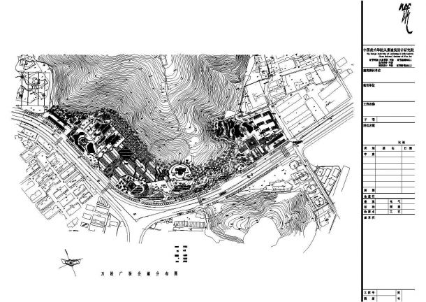 某万松广场CAD大样完整节点设计公建图-图一