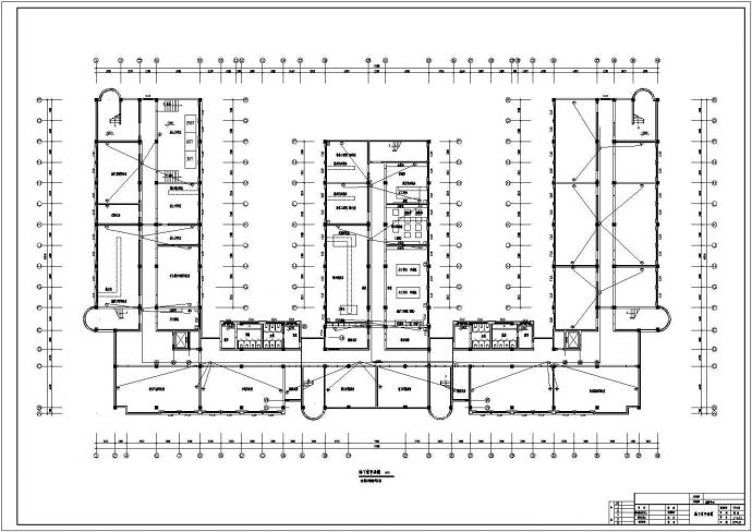 某学院实验楼CAD详细电气设计图纸_图1