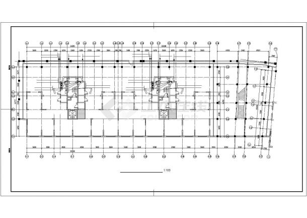 小高层住宅电气系统CAD图-图二