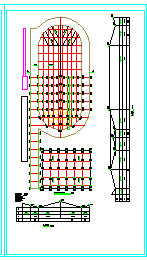 某校200米标准塑胶跑道设计施工图纸_图1