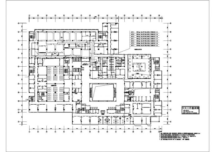医院插座平面图CAD图纸_图1