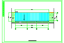 某地简易钢结构彩钢房建筑设计cad施工图纸-图二
