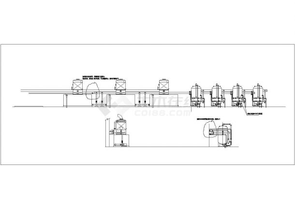 [山西]矿业集团脱盐水项目CAD工艺系统管路配管图-图二