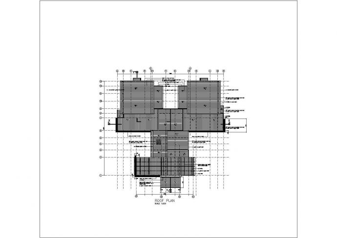 外国某厂房建筑设计CAD图纸（共5张）_图1