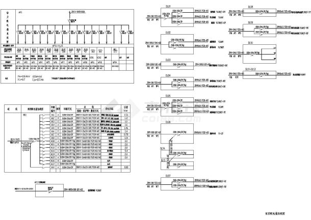 某药厂电气CAD详细大样完整设计图-图二
