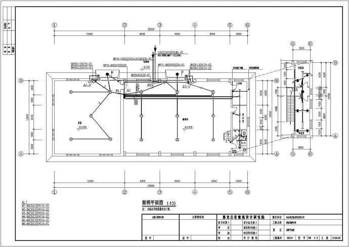 某设备维修车间CAD大样设计施工图_图1