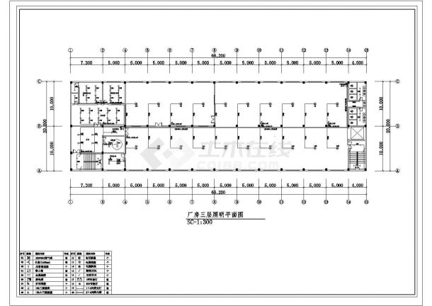 某工厂电气给排水CAD设计详细全套施工图-图二