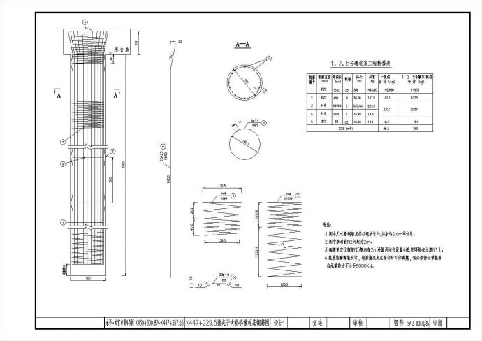 某净跨155米钢筋混凝土箱形拱桥CAD施工详细图_图1