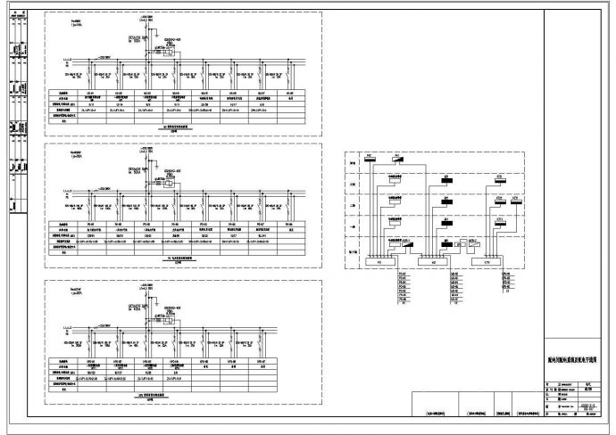 某100级超净实验楼强电CAD设计详细全套图纸_图1