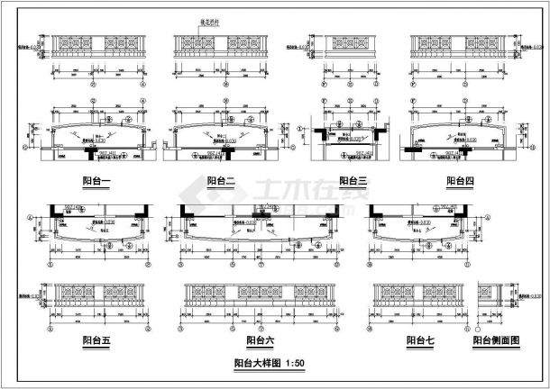 住宅设计_高层住宅大样建施CAD图-图一