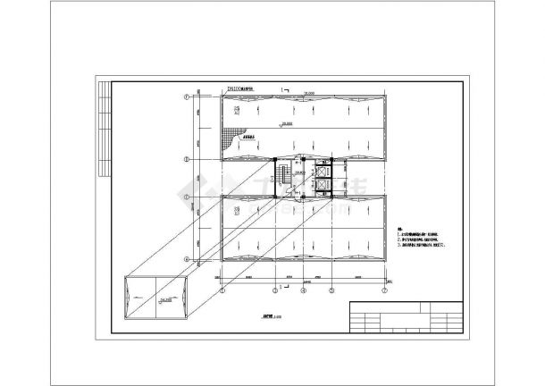 某居民区10层框架剪力墙公寓设计方案（含计算书、部分建筑、结构图）-图一