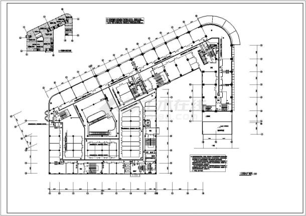 张家口大型商住楼电气施工图14-图一