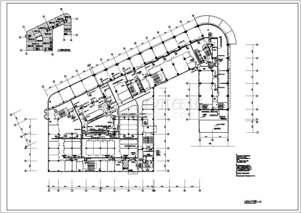 张家口大型商住楼电气施工图24-图一