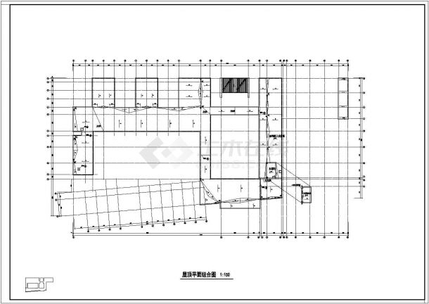 小学教学楼平面建筑设计图_教学楼设计-图二