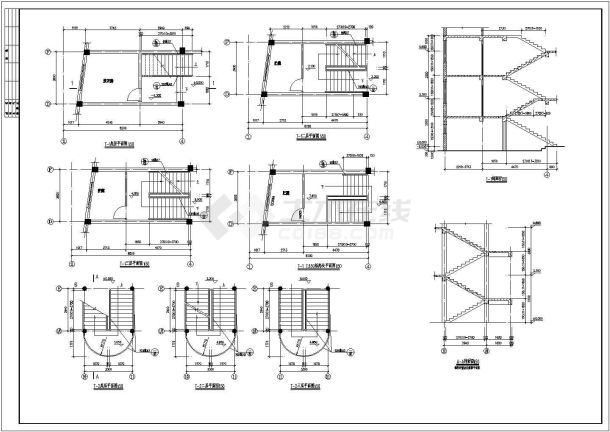 某幼儿园教学楼建筑设计图_教学楼设计-图二