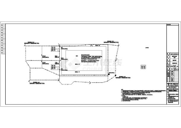 宁波市某1600平米2层框架结构商业综合楼全套电气设计CAD图纸-图一