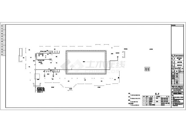 宁波市某1600平米2层框架结构商业综合楼全套电气设计CAD图纸-图二