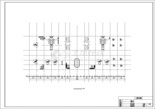 [九江]某高层办公楼建筑设计全套cad图纸(含标准平面图)-图二