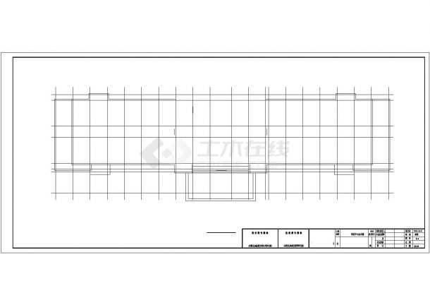 [辽宁]某六层企业办公楼建筑全套施工设计cad图纸(含设计说明)-图二