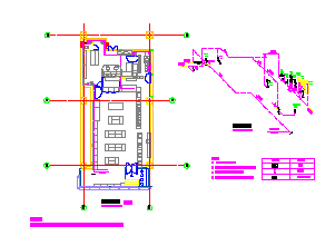 便利店超市建筑装修水电CAD全套施工图纸_图1