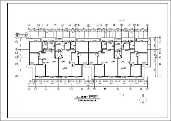 住宅设计_商贸住宅为一体的综合性小区CAD图_图1